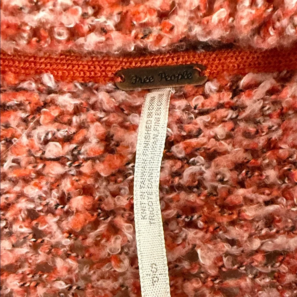 Free People Oversized Cropped Sweater – Size Small - Picture 4 of 7